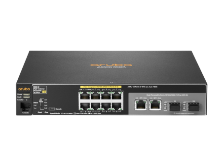 Коммутатор HPE Aruba 2530-8-PoE+INTERNAL PS (JL070A)-0