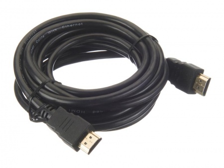 Шнур аудио-видео HDMI-HDMI (1.4, 3D) цвет: золото (3,0м), NETKO Optima-0