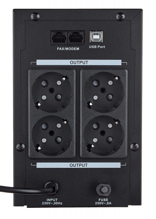 Источник бесперебойного питания Kiper Power C1500 USB (1500VA/900W)-4
