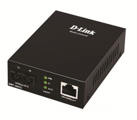 Медиаконвертер D-Link DMC-G02SC/A1A (GE, SC, MM, 550m)-0