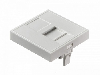 Вставка в рамку 45х45мм (французский тип), 1 порт