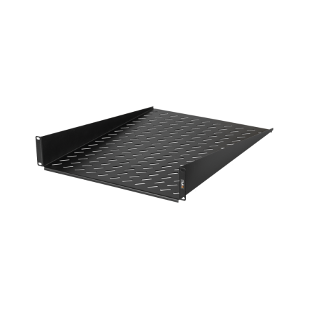 Полка фронтальная TLK, 19", 2U, глубиной 600мм, крепеж в комплекте, RAL 9005-0