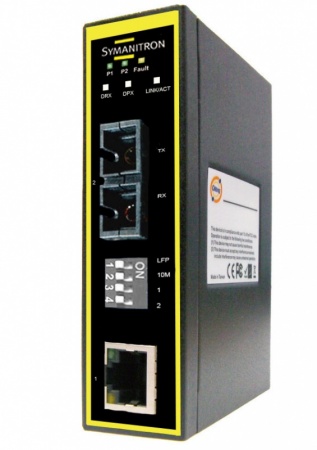Промышленный медиаконвертер Symanitron MC-11F-MM-SC-0