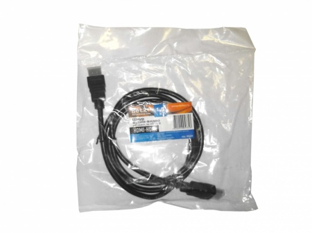 Шнур аудио-видео HDMI-HDMI (1.4, 3D) цвет: золото (1,5м), NETKO Optima-1