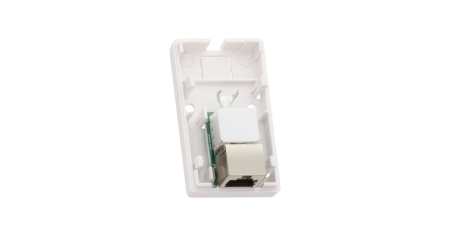 Настенная розетка NIKOMAX, 1 порт, Кат.6, экранированная, белая-1