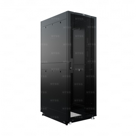 19" Напольный серверный шкаф ПРОЦОД PC 42U 800х1070мм, пер. дверь перф., зад. двойная перф., RAL9005-5
