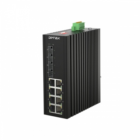 Коммутатор промышленный DPTEK DK3110I-8TP4S-0