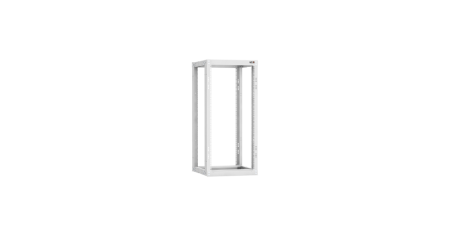 Монтажная стойка TLK двухрамная раздвижная 19", 24U, Ш550xВ1195xГ(600-1000) мм, RAL 7035-1