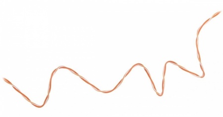 Кросс-пара NIKOMAX (ПКСВ) UTP 1 пара, 24AWG (0,50мм), бело-оранжевая, 500м-0