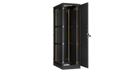 Напольный шкаф Classic 19",33U,металлические двери и боковые стенки, 800х1660х1000, RAL9005-2