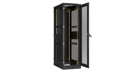 Напольный шкаф Classic 19",42U,перфор. двери, перфор. двухуровневые стенки, 600х2280х800, RAL9005-2