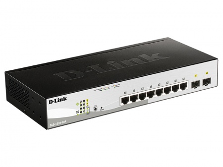 Коммутатор D-Link DGS-1210-10P/FL-1