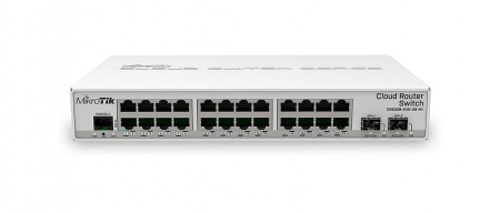 Коммутатор MikroTik CRS326-24G-2S+IN-1