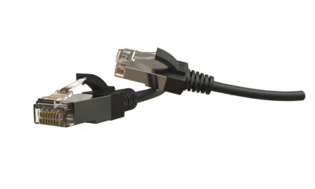 Патч-корд S/FTP, экранированный, категория 6 (100% Fluke Component Tested), 28AWG, LSZH, 1.5 м,серый-0