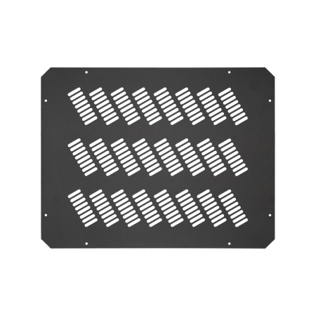 Заглушка проема вентиляторного блока TLK, перфорированная, 490х380х1мм, RAL 9005-0