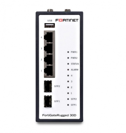 Промышленный межсетевой экран Fortinet FortiGate FGR-30D-0