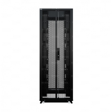 19" Напольный серверный шкаф ПРОЦОД PC 42U 800х1070мм, пер. дверь перф., зад. двойная перф., RAL9005-3