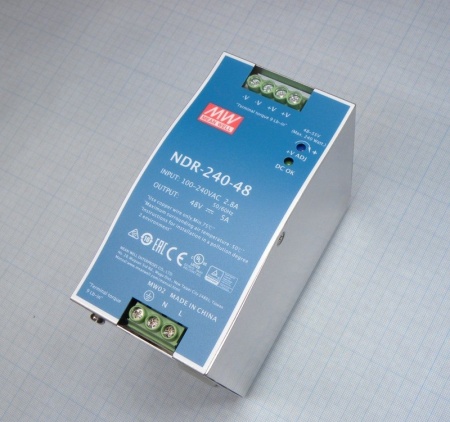 Блок питания MEAN WELL NDR-240-48-2