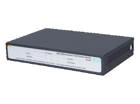 Коммутатор HPE OfficeConnect 1420 5G PoE+ 32W (JH328A)-2