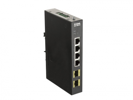 Промышленный коммутатор D-Link DIS-100G-6S-2