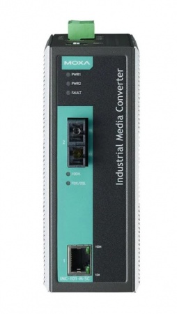 Промышленный медиаконвертер MOXA IMC-101-S-SC-1