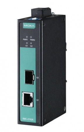 Промышленный медиаконвертер MOXA IMC-21GA-T-0