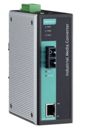 Промышленный медиаконвертер MOXA IMC-101-S-SC-2