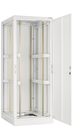 Напольный шкаф TLK 19", 33U, промышленный, цельнометаллические двери, IP54, 600х1674х800мм, RAL 7035-0