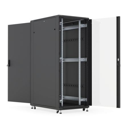 Шкаф напольный DANNMAN TXQ-3768-GS-RAL9005-3