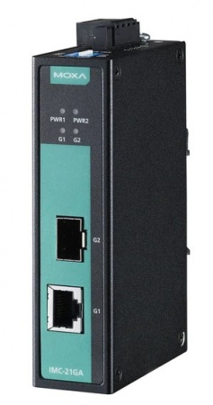Промышленный медиаконвертер MOXA IMC-21GA-0