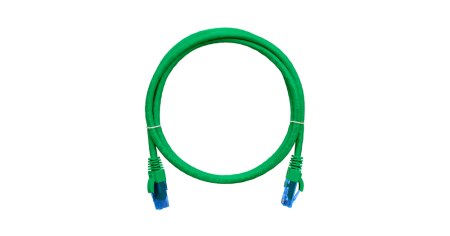 Коммутационный шнур NIKOMAX U/UTP 4 пары, Кат.6, LSZH нг(А)-HFLTx, зеленый, 0,15м-0