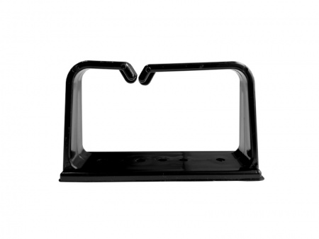 Кабельный органайзер кольцевой, 1 пластик. кольцо, черный-0