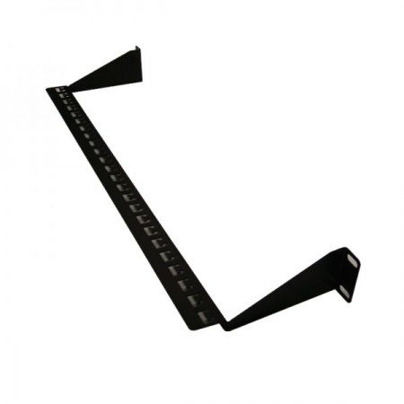 Органайзер 1U, консольного типа, черный -0