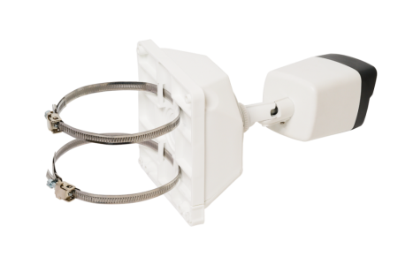 Монтажная коробка SLT УМК-6 черная максимальная нагрузка 1.5кг (2 замка + лента)-1