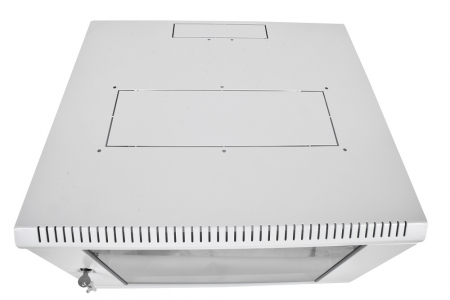 Шкаф телекоммуникационный распределительный ШТР-Н-18U-6x5,2 дверь стекло-1