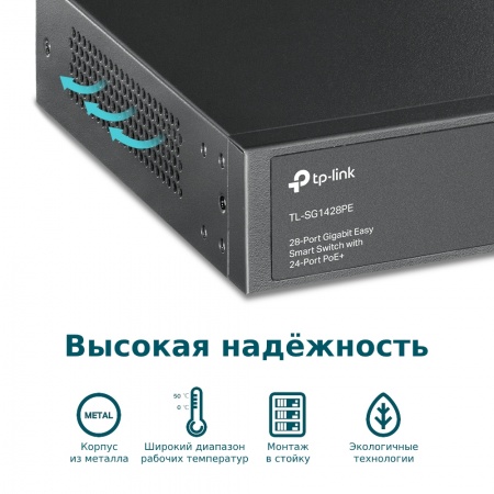 Коммутатор TP-Link TL-SG1428PE-3