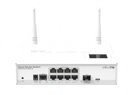 Коммутатор MikroTik CRS109-8G-1S-2HnD-IN-0