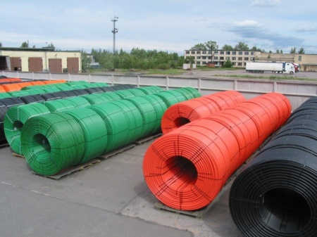 Защитная полиэтиленовая труба ЗПТ ПЭ100 50/4,5ТС-Ч-Б-БУ-1