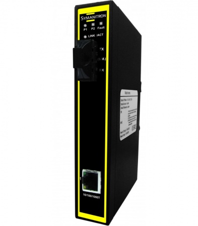 Промышленный медиаконвертер Symanitron MCG-11F-MM-SC-0