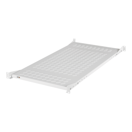 Полка стационарная усиленная TLK, 19", Ш437хГ860мм, для шкафа и стойки глубиной 800мм, RAL 7035-0