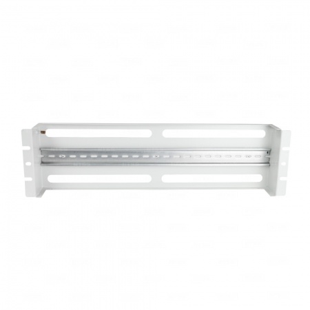 19" Вводно-распределительное устройство ВРУ 3U NTSS, с DIN рейкой RAL 7035-0