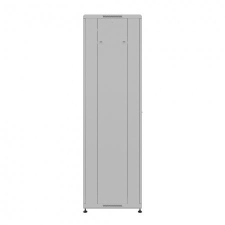 19" напольный шкаф "ПРЕМИУМ" 22U 600х600мм, передняя дверь стекло,задняя дверь металл, RAL 7035-1