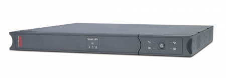 Источник бесперебойного питания APC SC450RMI1U Smart- UPS RM 1U 450VA (280 Вт, 4 розетки С13)-0