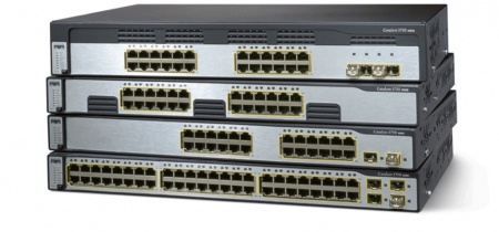 Коммутатор Cisco Catalyst WS-C3750-24TS-S-0