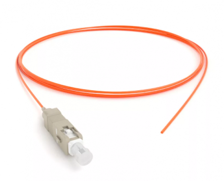 Пигтейл оптический SC/UPC MM 0.9мм, 1.5м, 50/125 (OM2)-0