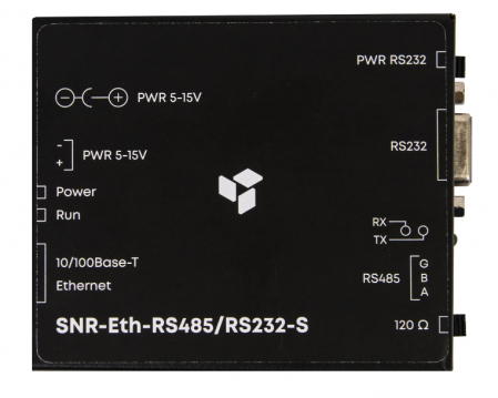 Конвертер интерфейсов SNR-Eth-RS485-RS232-S-1