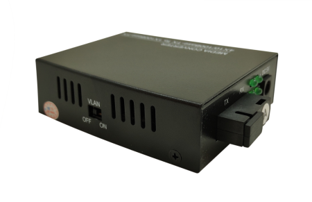 Медиаконвертер GIGALINK GL-MC-4UTPF-SC1F-18SM-1310-N-1