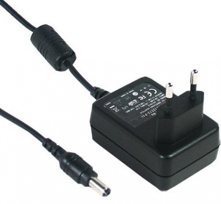 Блок питания, 12B,1A,12Вт (адаптер),GS12E12-P1I-0