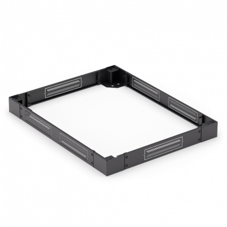 Цоколь перфорированный DANNMAN PFP-662-RAL9005 600х600х200мм, черный-0