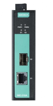 Промышленный медиаконвертер MOXA IMC-21GA-T-1
